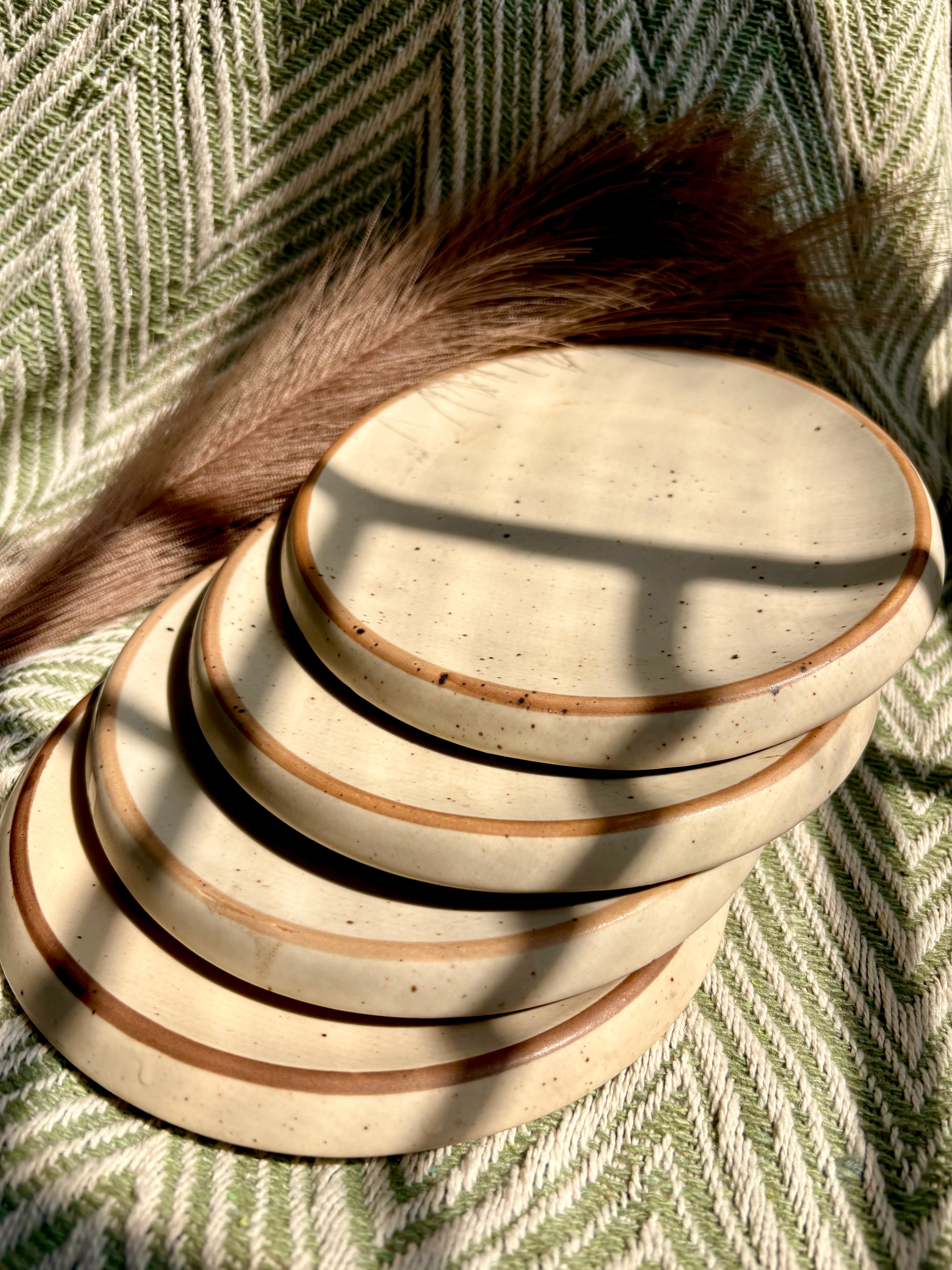 Nude Canvas Plates (Set 2 )