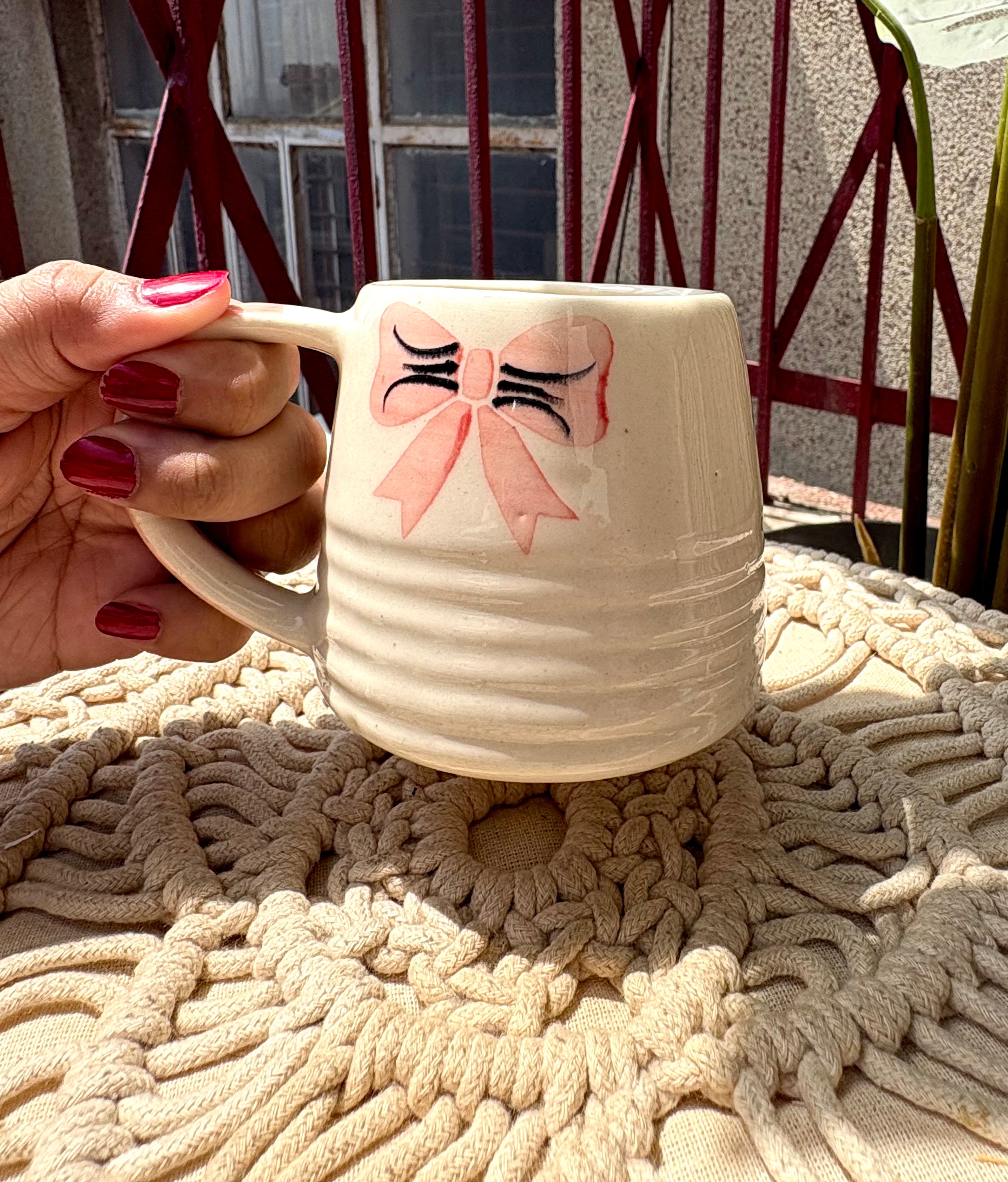 Bow Whisker Mug